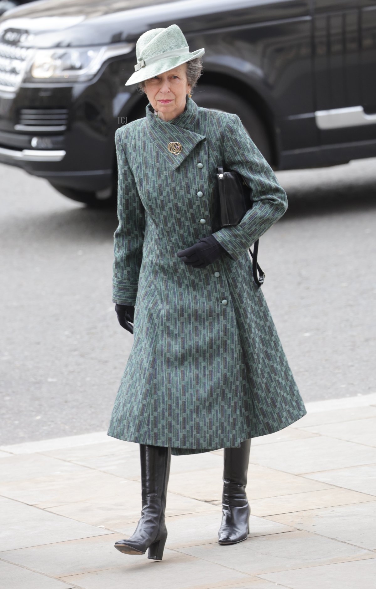 The Princess Royal arrives for the Commonwealth Day service at Westminster Abbey in London on March 13, 2023 (Chris Jackson/Getty Images)