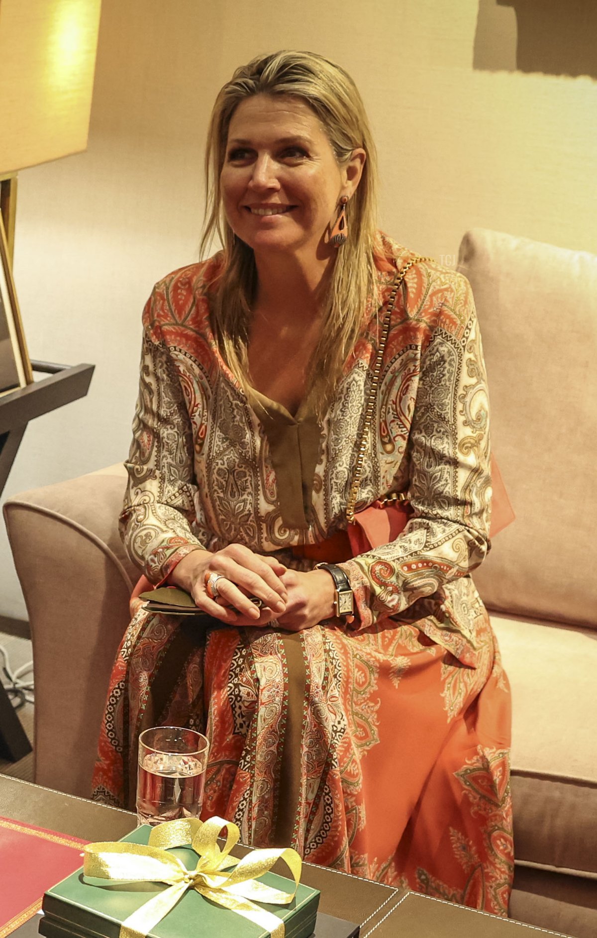 Queen Maxima of the Netherlands visits Morocco as a special representative of the UN Secretary-General for Financial Inclusion and Development, March 20, 2023 (FADEL SENNA/AFP via Getty Images)