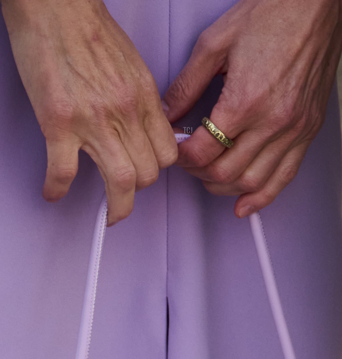 Queen Letizia of Spain attends the IX International Congress of the Spanish Language at the Falla Theater on March 27, 2023 in Cadiz, Spain (Carlos Alvarez/Getty Images)