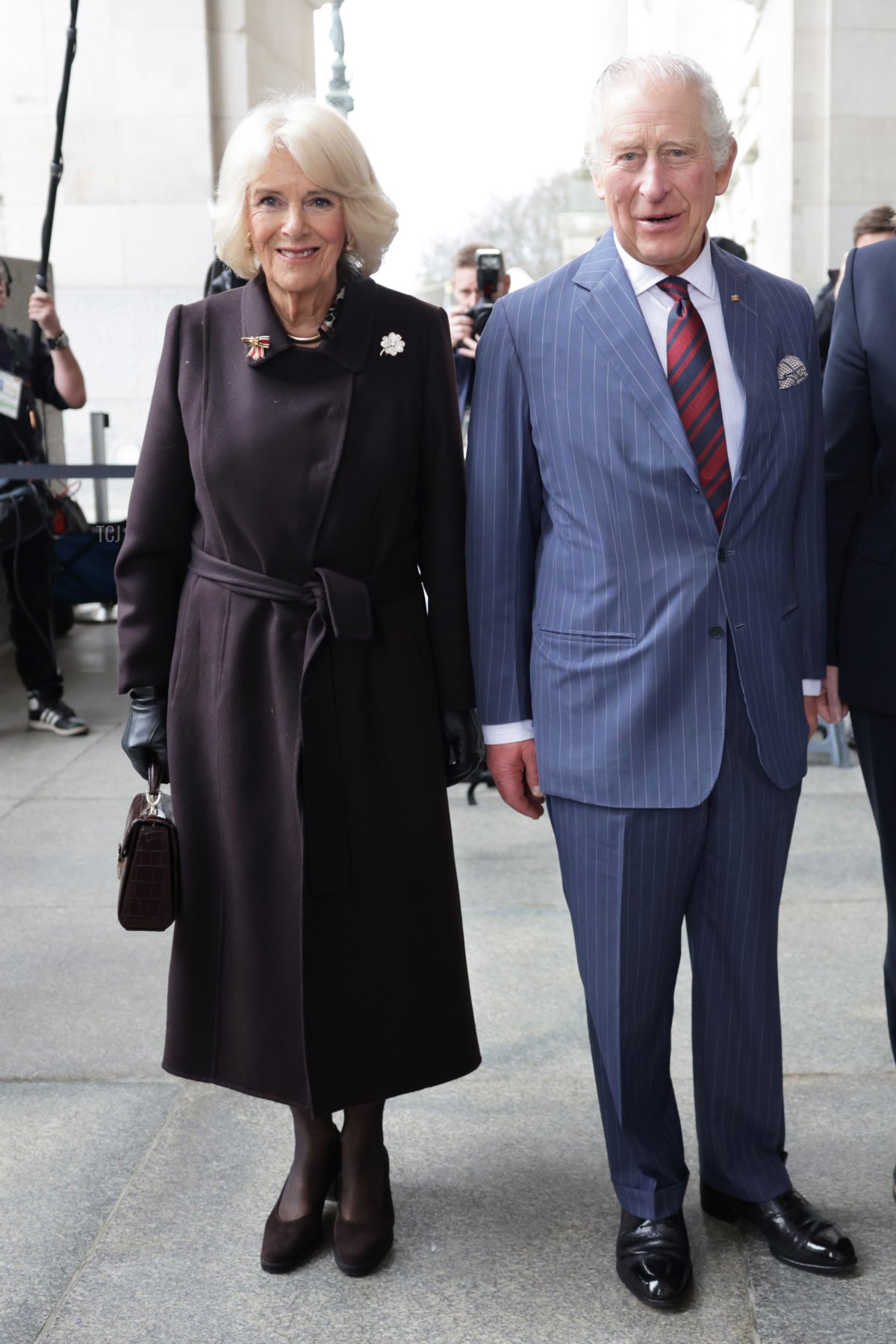 King Charles III and Queen Camilla arrive at the Reichstag Building on March 30, 2023 in Berlin, Germany (Chris Jackson/Getty Images)