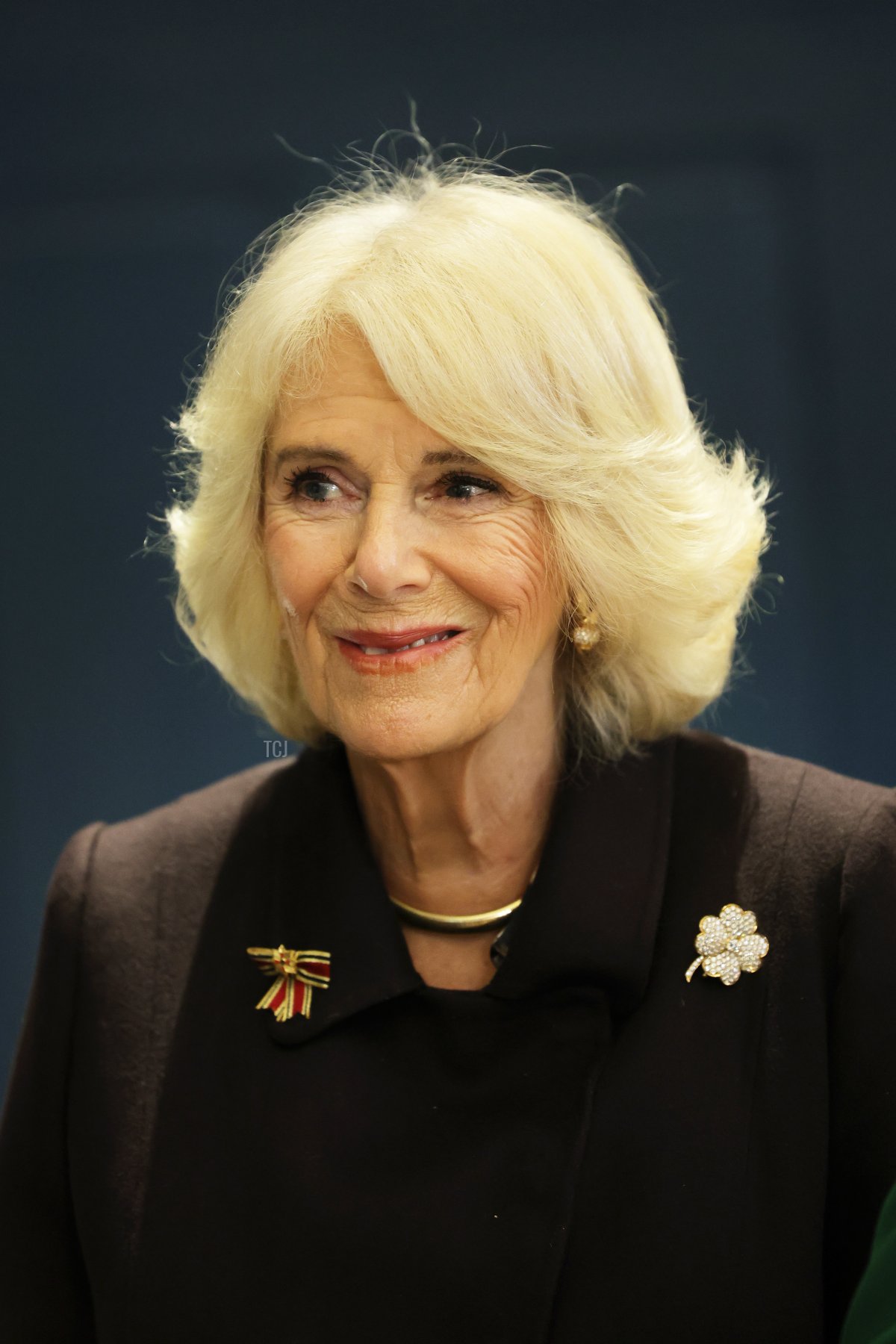Queen Camilla visits Refugio Berlin on March 30, 2023 in Berlin, Germany (Chris Jackson/Getty Images)