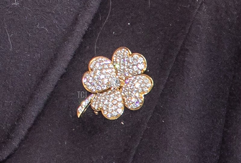 Queen Camilla arrives with King Charles III at the German Bundestag on March 30, 2023 in Berlin, Germany (Andreas Gora - Pool/Getty Images)