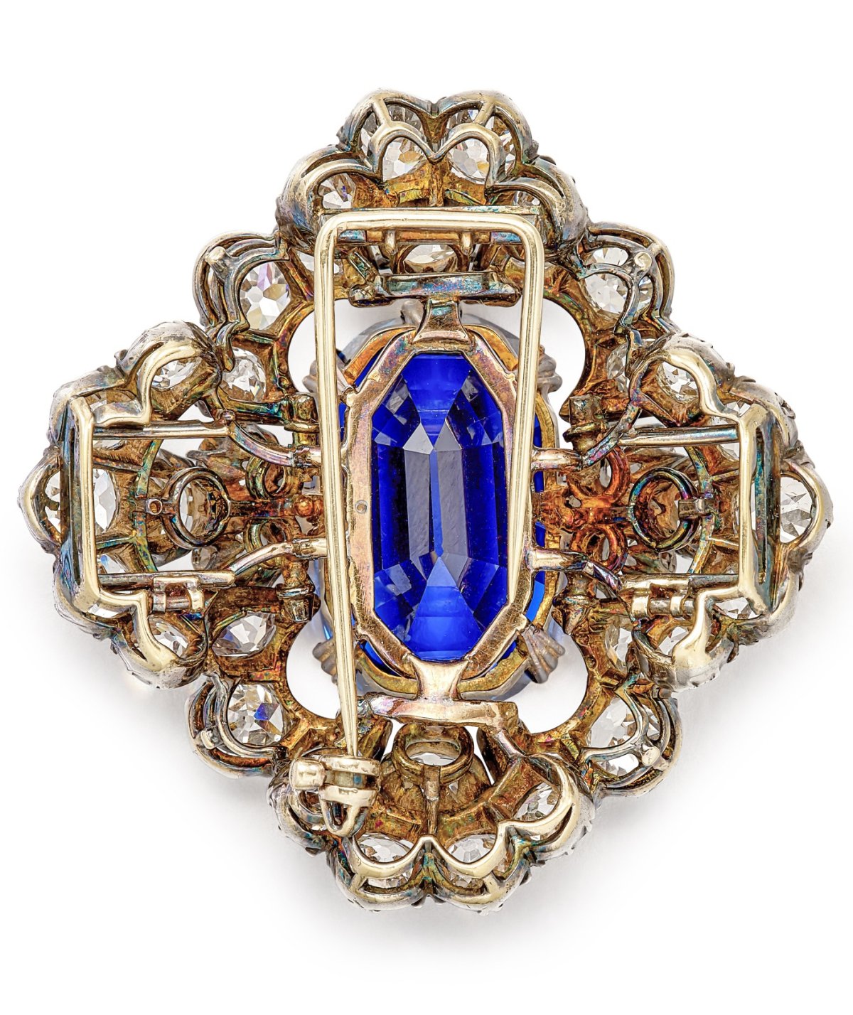 A Collectable Sapphire and Diamond Brooch, Late 19th Century (Sotheby's)