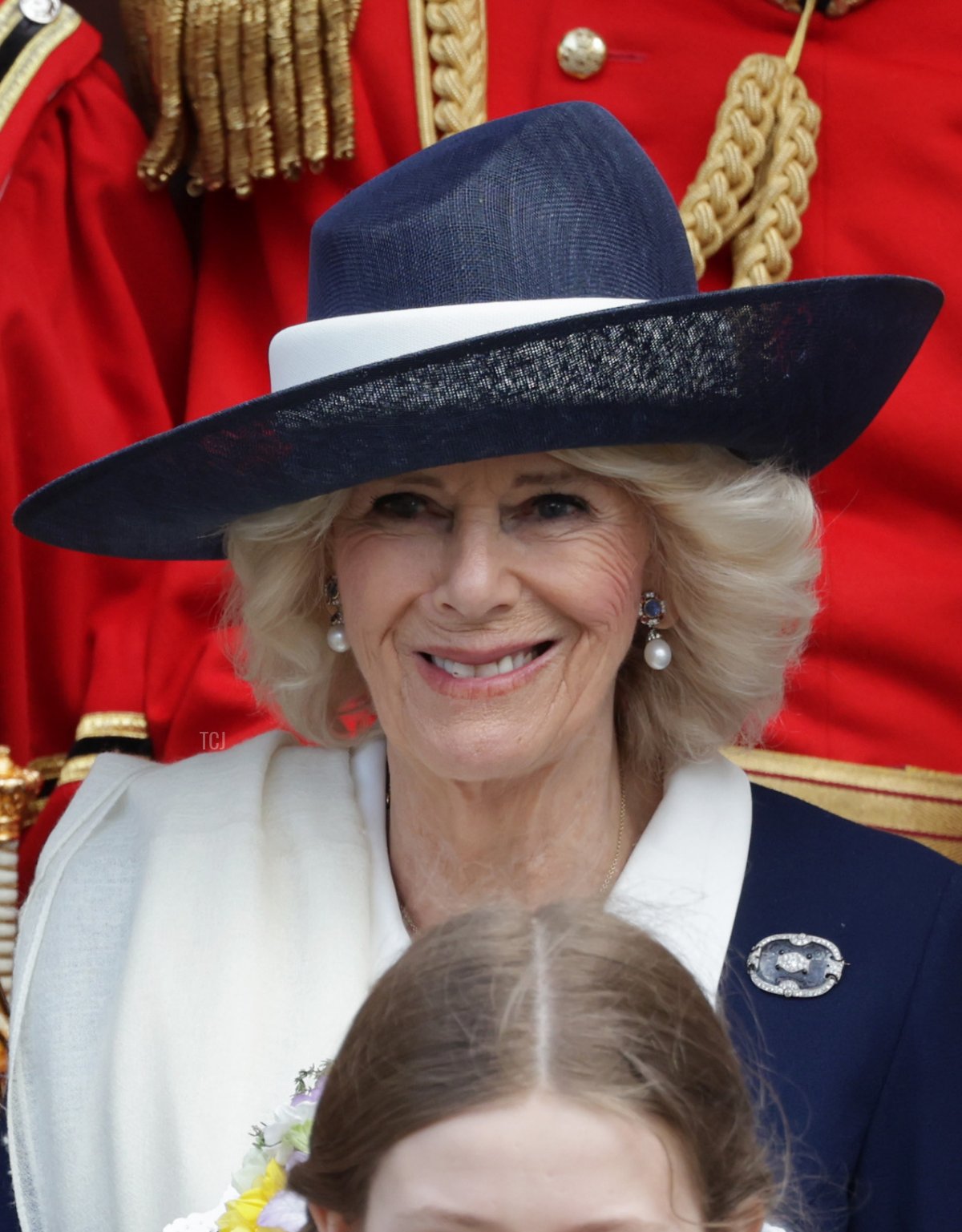 Queen Camilla attends the Royal Maundy service at York Minster on April 6, 2023 (Chris Jackson/Getty Images)