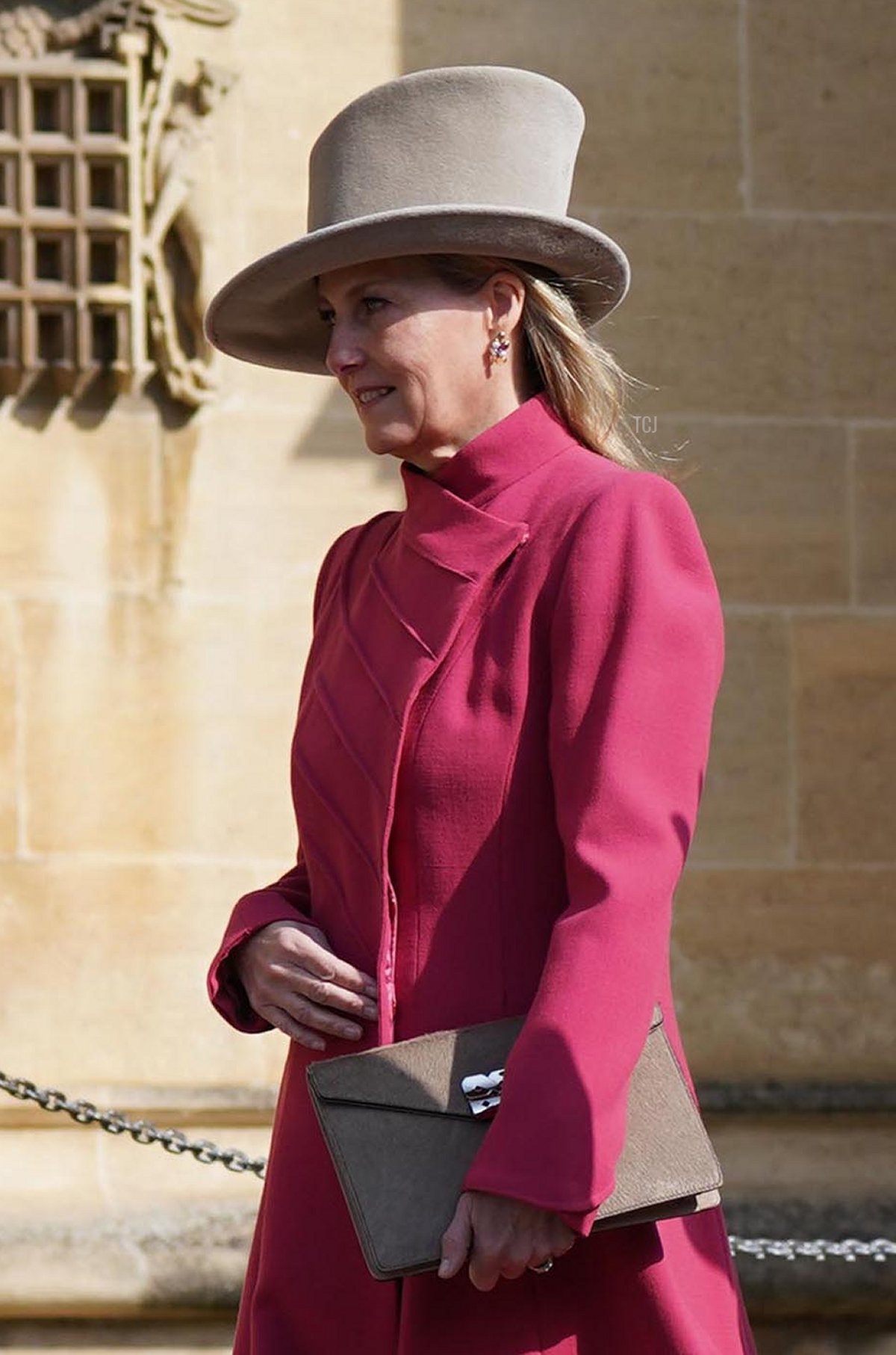 The Duchess of Edinburgh attends the Easter Matins Service at Windsor Castle on April 9, 2023 in Windsor, England (Yui Mok - WPA Pool/Getty Images)