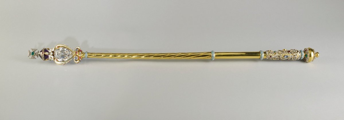 The Sovereign's Sceptre with Cross (Royal Collection Trust)