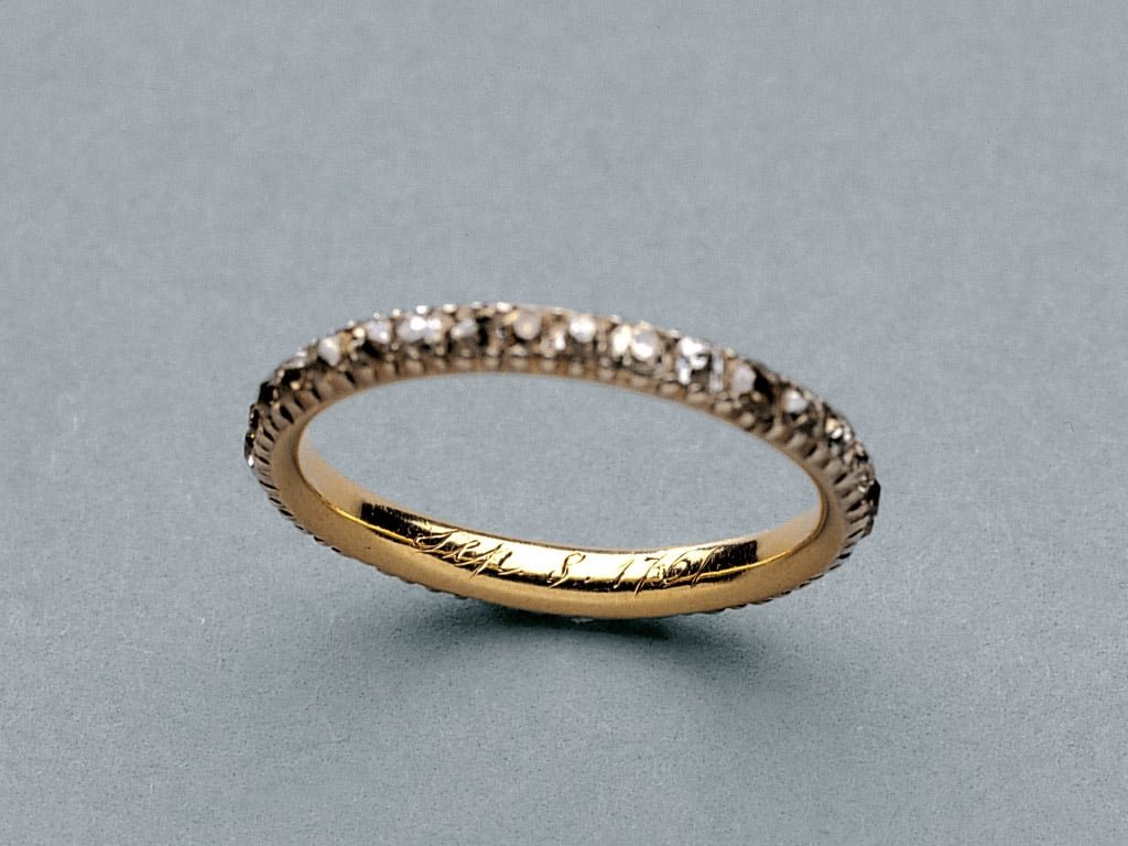 Queen Charlotte's keeper ring, 1761 (Royal Collection Trust)