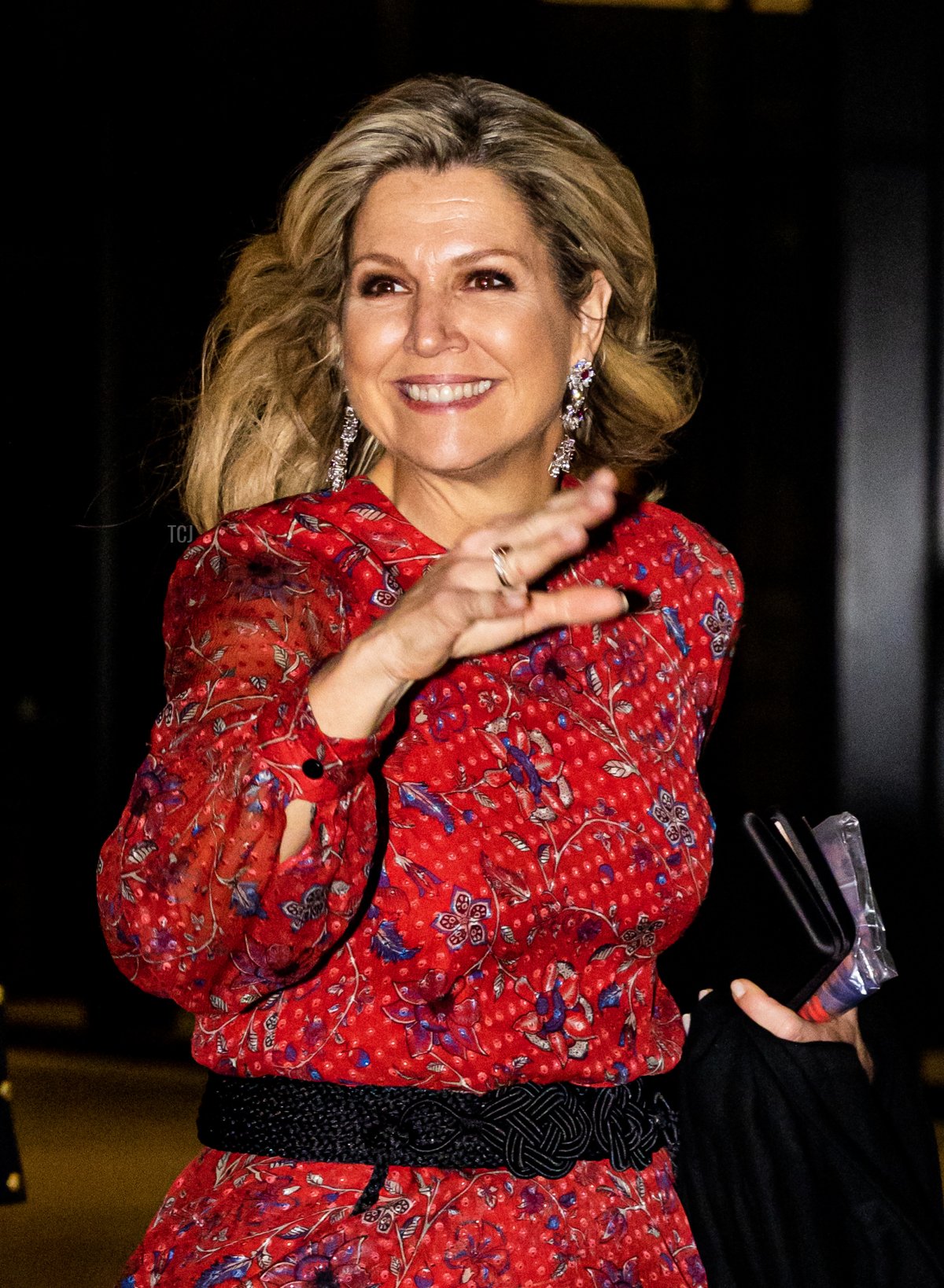 Queen Maxima of the Netherlands attends the King's Day concert on April 19, 2023 in Rotterdam, Netherlands (Patrick van Katwijk/Getty Images)