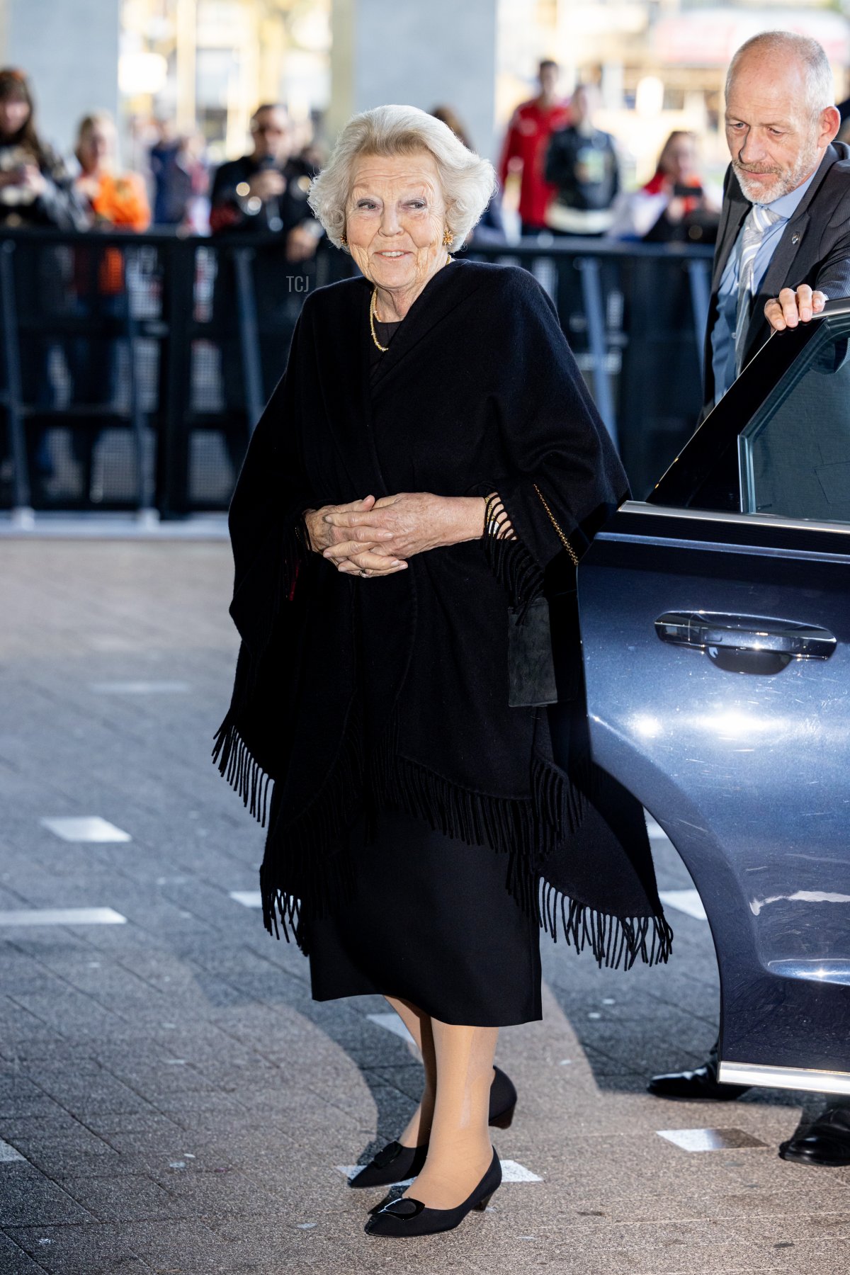 Princess Beatrix of the Netherlands attends the King's Day concert on April 19, 2023 in Rotterdam, Netherlands (Patrick van Katwijk/Getty Images)