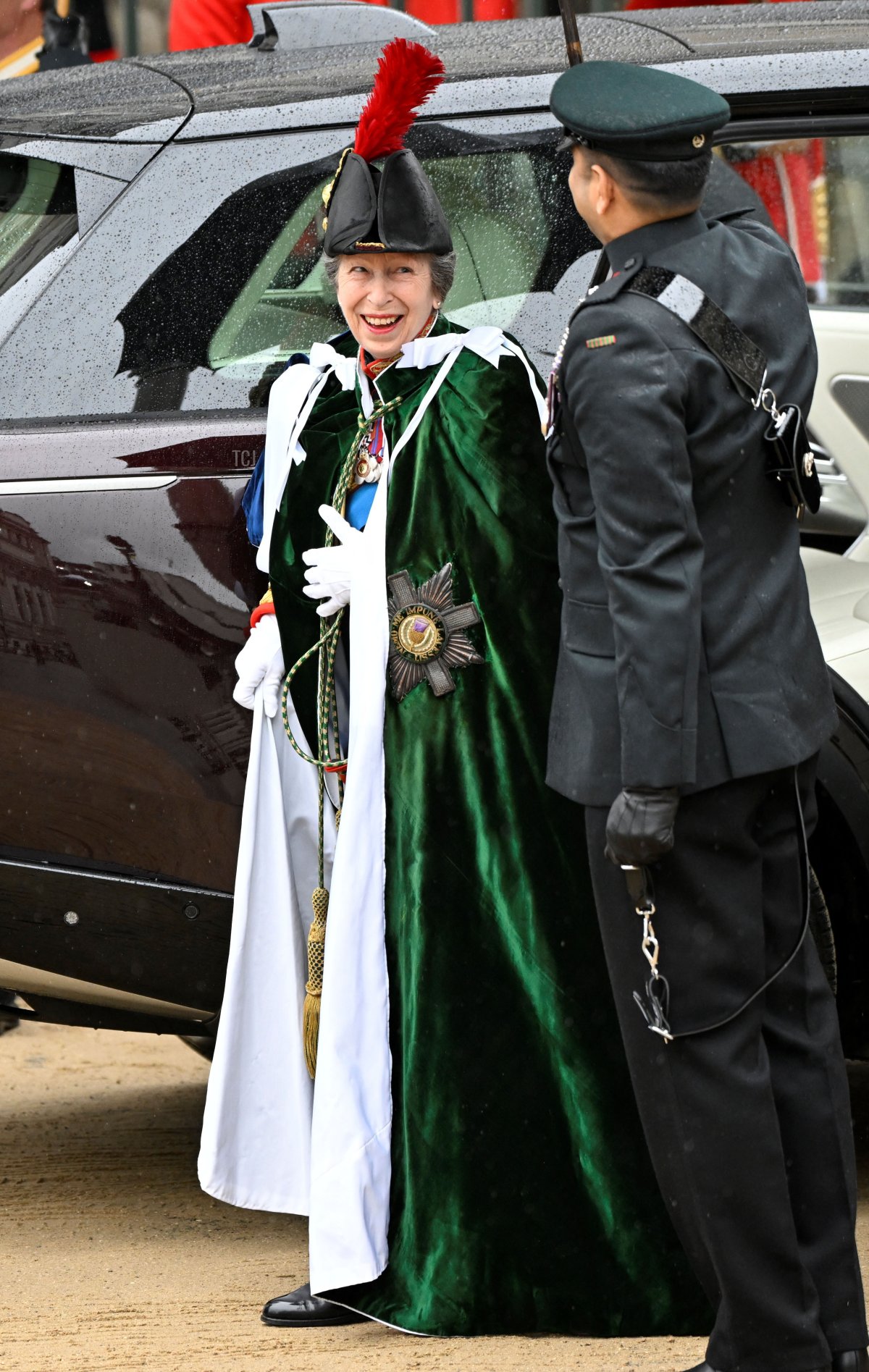 The Princess Royal attends the coronation of King Charles III and Queen Camilla on May 6, 2023 in London, England (Toby Melville - WPA Pool/Getty Images)