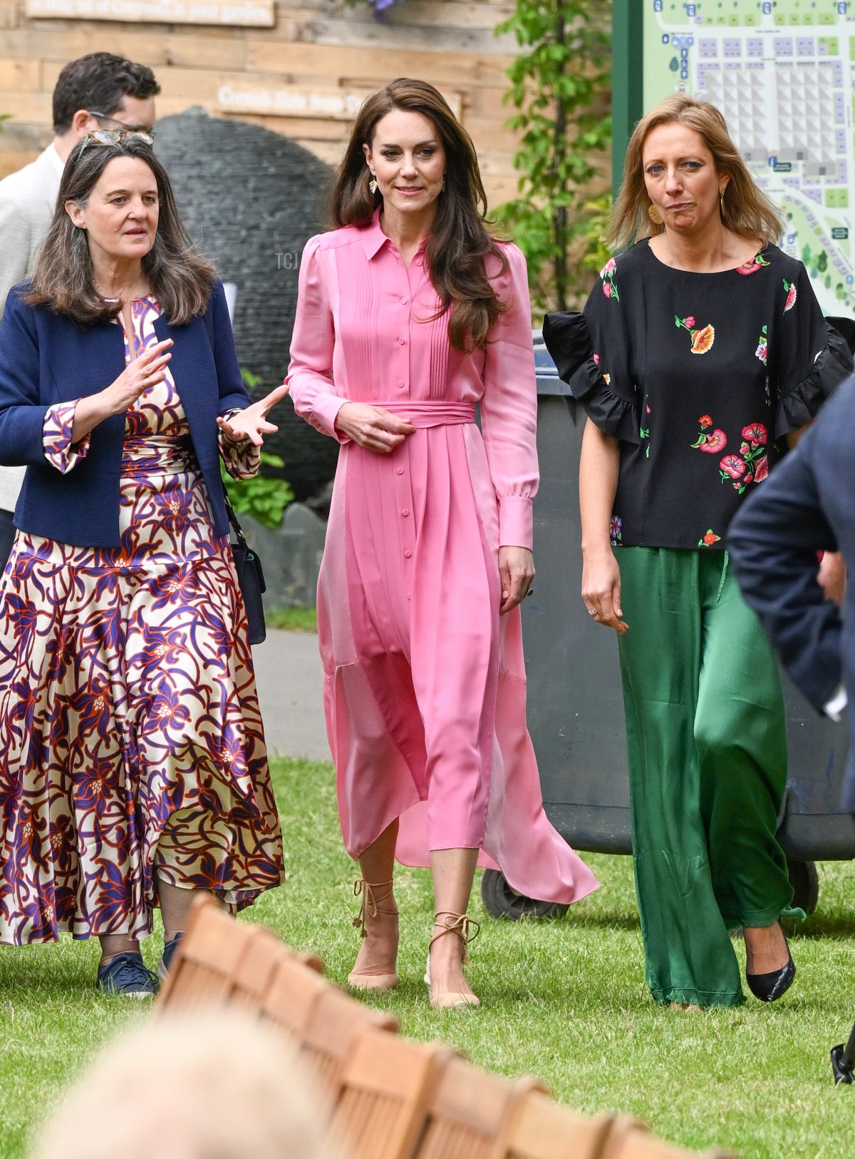 The Princess of Wales attends the 2023 Chelsea Flower Show at Royal Hospital Chelsea on May 22, 2023 in London, England (Jeff Spicer/Getty Images)