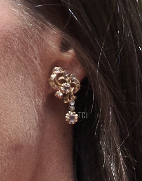 Queen Letizia of Spain arrives for Infanta Sofia's confirmation at the Asuncion de Nuestra Señora Church in the municipality of Aravaca on May 25, 2023 in Madrid, Spain (Carlos Alvarez/Getty Images)