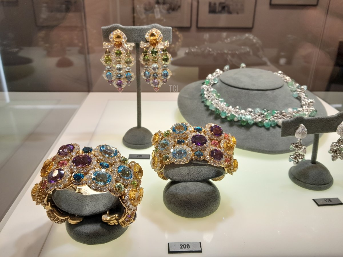 Jewelry from the collection of Heidi Horten, recently sold by Christie's in Geneva (Photo © Thomas. Do not reproduce.)
