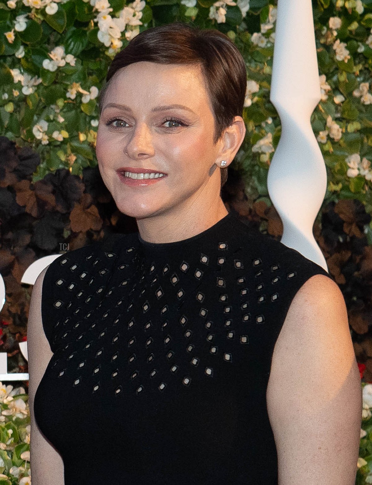 Princess Charlene of Monaco is pictured during celebrations to mark the centenary of the birth of the late Prince Rainier III in Monaco on May 31, 2023 (Pierre Villard - Pool/Getty Images)
