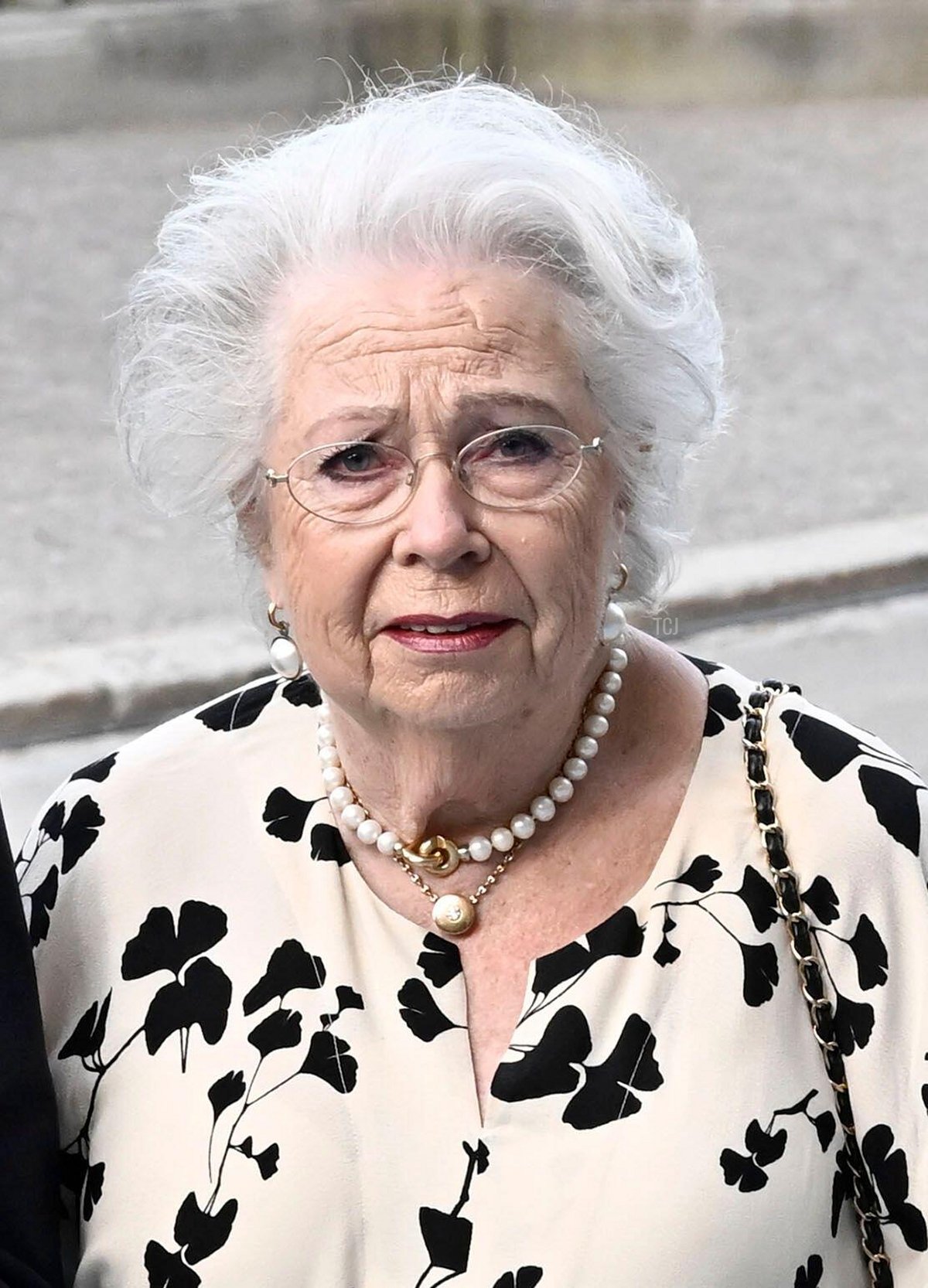 Princess Christina arrives at the National Day reception at the Nordic Museum in Stockholm, June 6, 2023 (Jonas Ekströmer/TT News Agency/Alamy)