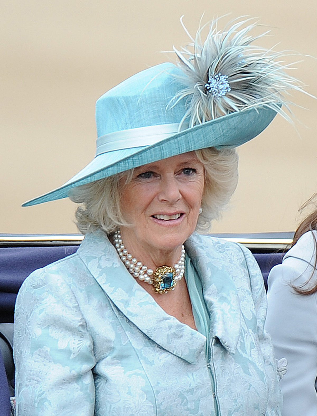 The Duchess of Cornwall attends Trooping the Colour at Horse Guards Parade on June 16, 2012 in London, England (Stuart Wilson/Getty Images)