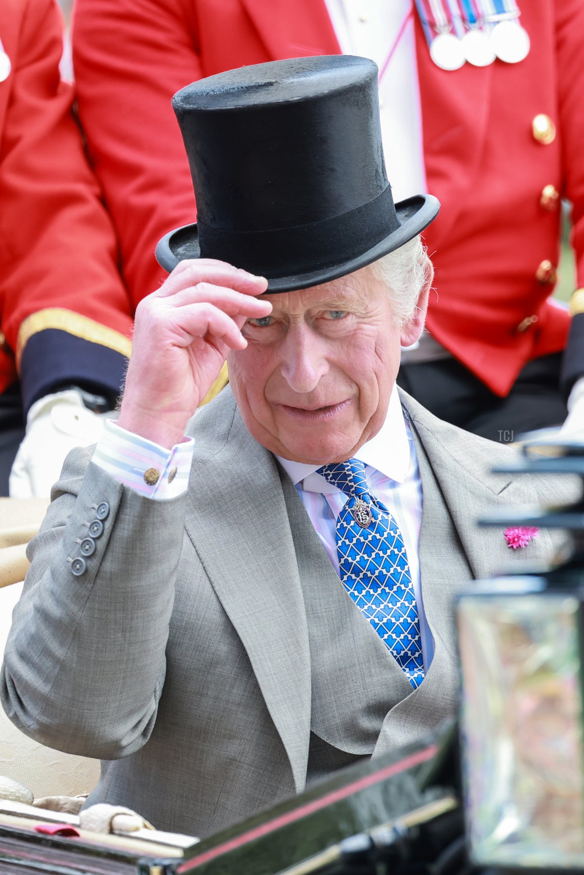 King Charles III attends day two of Royal Ascot at Ascot Racecourse on June 21, 2023 in Ascot, England (Chris Jackson/Getty Images)