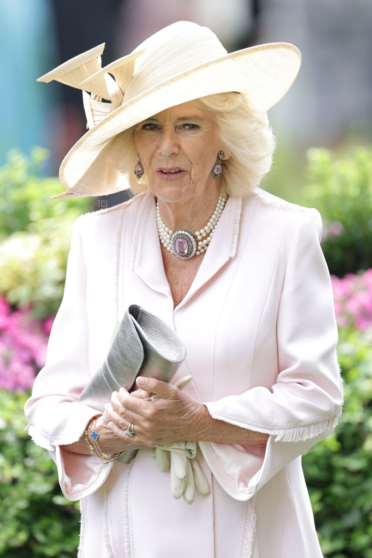 Queen Camilla attends day two of Royal Ascot at Ascot Racecourse on June 21, 2023 in Ascot, England (Chris Jackson/Getty Images)