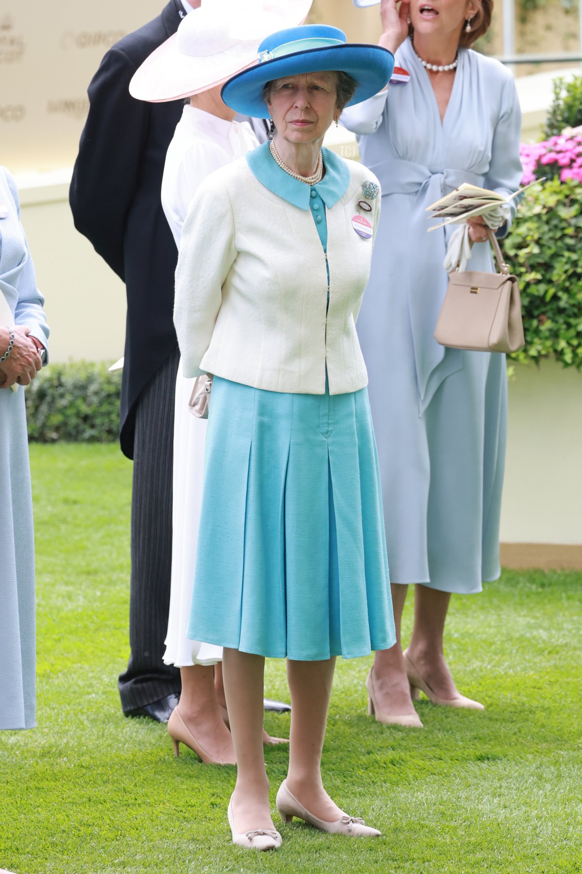 The Princess Royal attends day two of Royal Ascot at Ascot Racecourse on June 21, 2023 in Ascot, England (Chris Jackson/Getty Images)