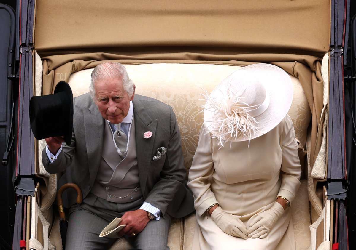 King Charles III and Queen Camilla attend day five of Royal Ascot on June 24, 2023 (Alex Pantling/Getty Images)