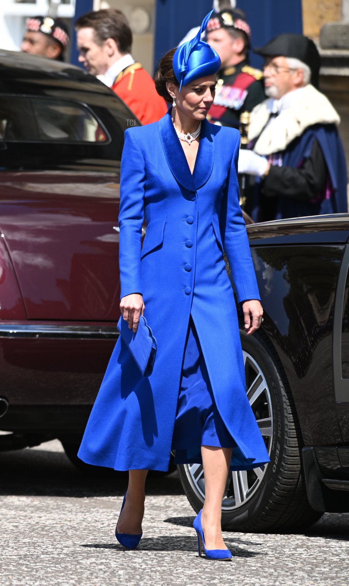 The Duchess of Rothesay attends a service of thanksgiving and dedication at St Giles' Cathedral in Edinburgh on July 5, 2023 (John Linton - Pool/Getty Images)