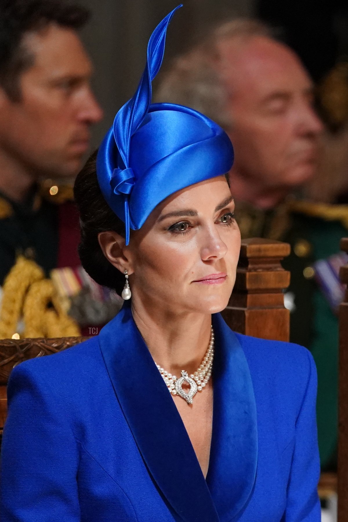 The Duchess of Rothesay attends a service of thanksgiving and dedication at St Giles' Cathedral in Edinburgh on July 5, 2023 (Andrew Milligan - Pool/Getty Images)