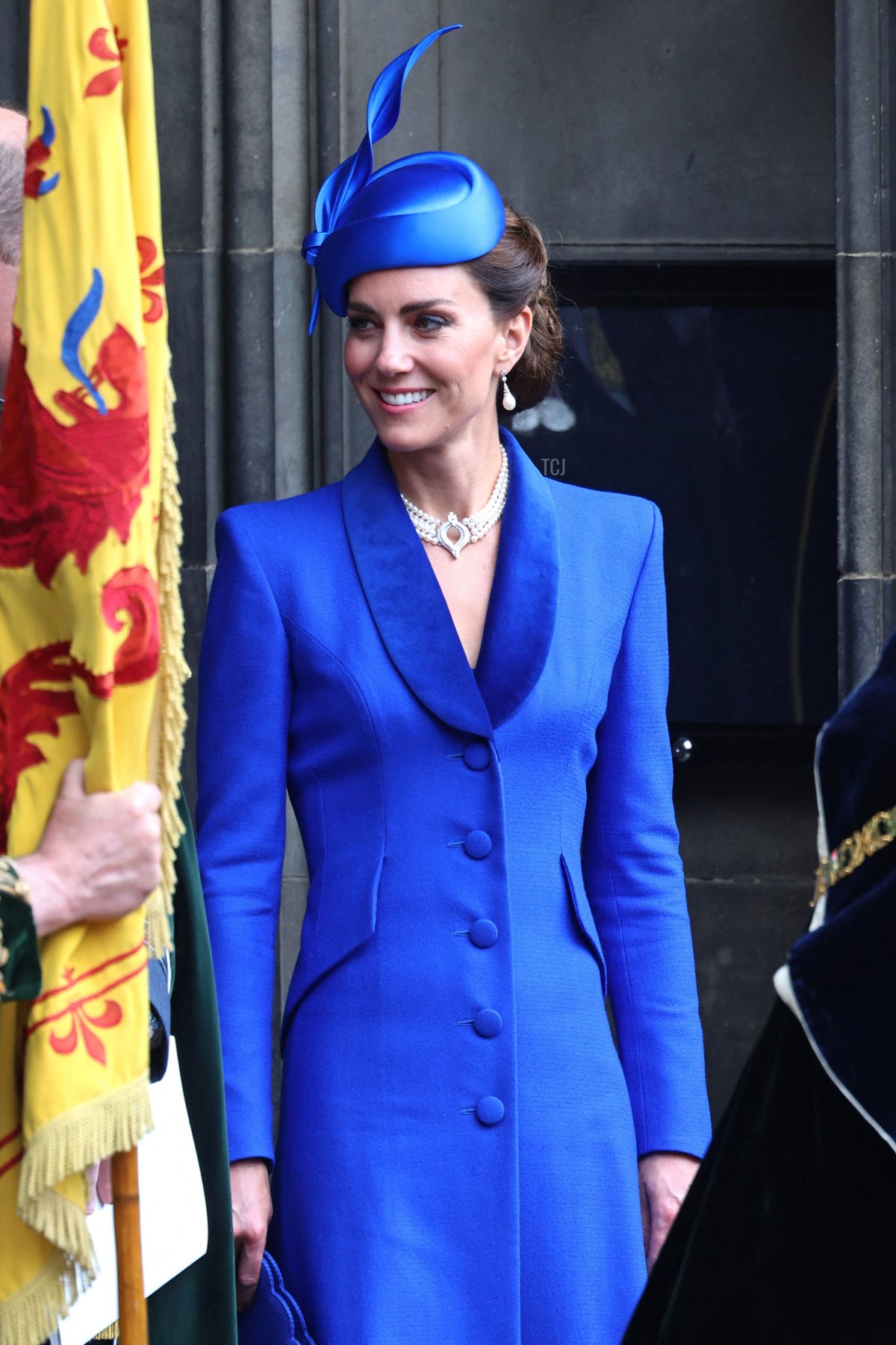 The Duchess of Rothesay attends a service of thanksgiving and dedication at St Giles' Cathedral in Edinburgh on July 5, 2023 (CHRIS JACKSON/POOL/AFP via Getty Images)