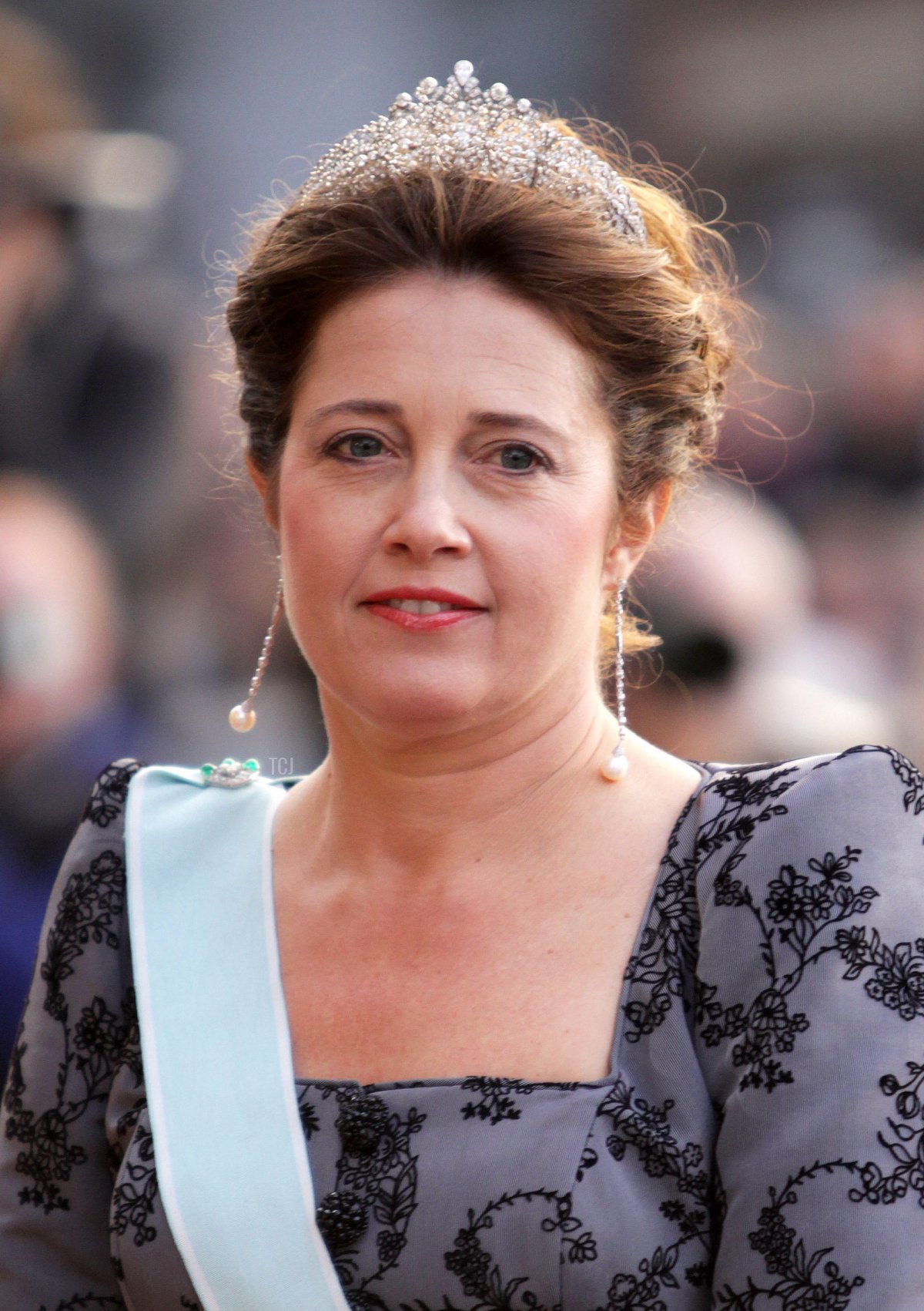 Princess Alexia of Greece and Denmark attends a 70th birthday gala celebration for Queen Margrethe II of Denmark in Copenhagen on April 15, 2010 (Albert Nieboer/DPA Picture Alliance Archive/Alamy)