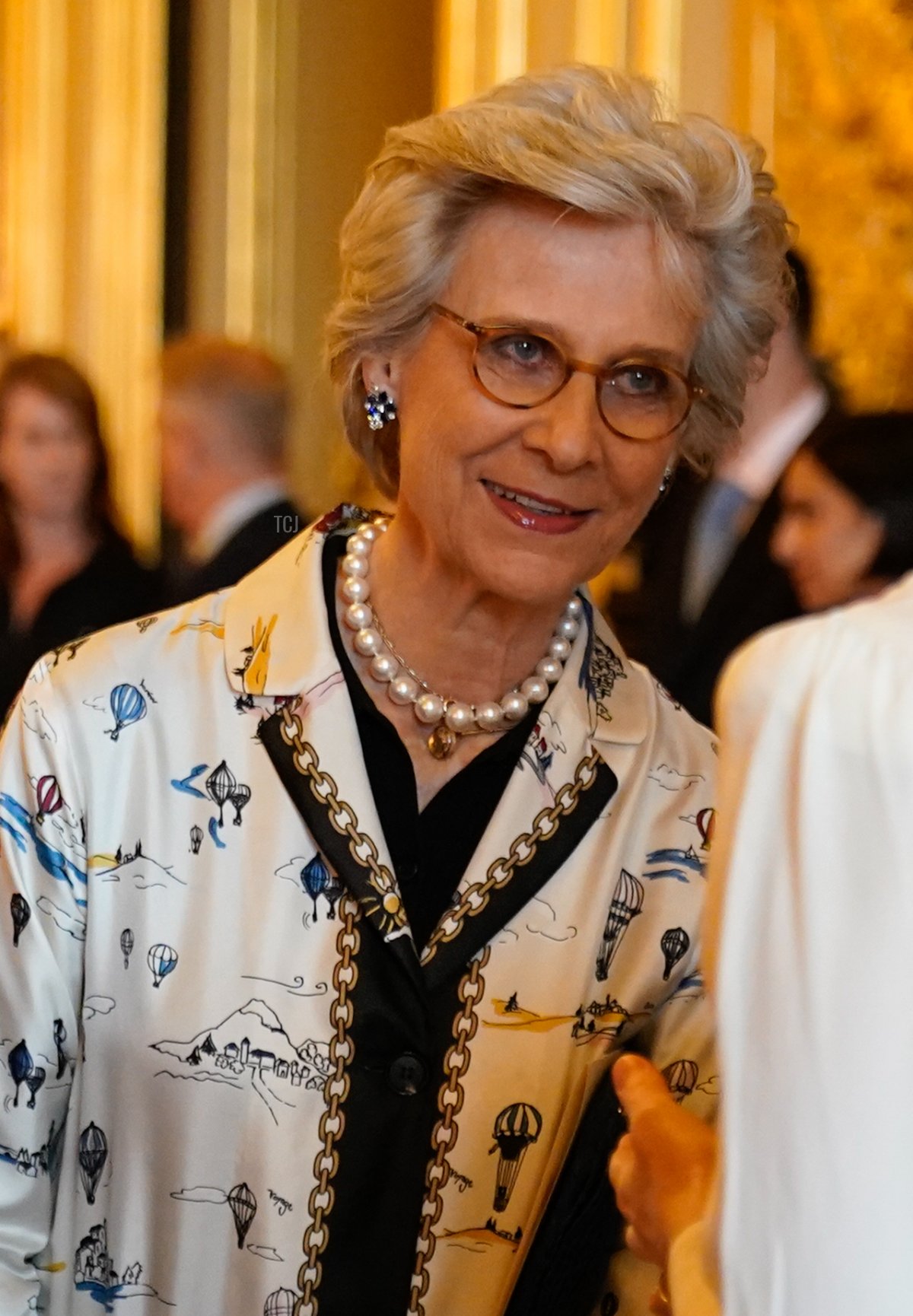 The Duchess of Gloucester attends a reception at Windsor Castle to celebrate the work of William Shakespeare, on the 400th anniversary of the publication of the First Folio on July 18, 2023 (Andrew Matthews - Pool/Getty Images)