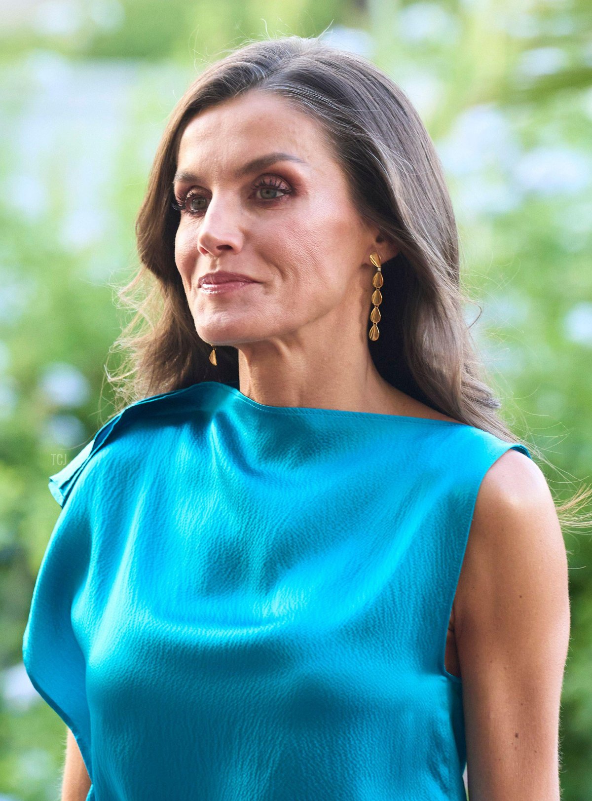 Queen Letizia of Spain attends the ABC Journalism Awards in Madrid on July 17, 2023 (Jack Abuin/Zuma Press/Alamy)