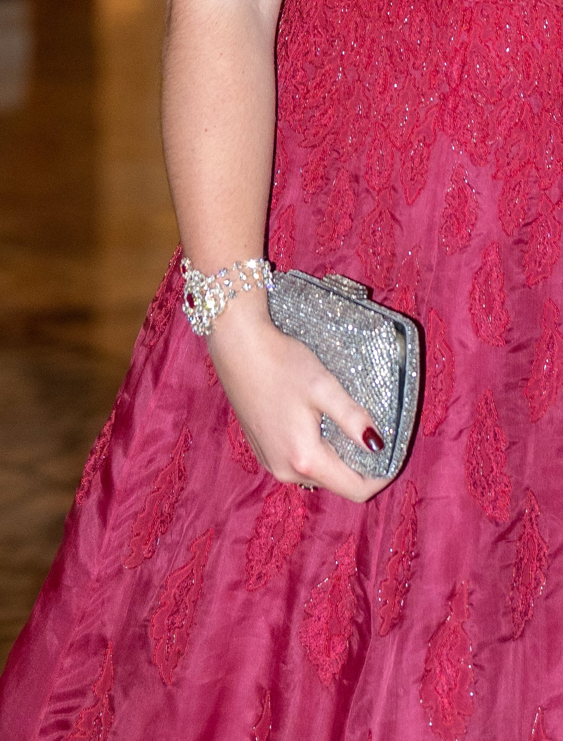 The Princess of Orange attends a banquet celebrating the wedding of Crown Prince Hussein and Princess Rajwa of Jordan in Amman, June 1, 2023 (Royal Hashemite Court)