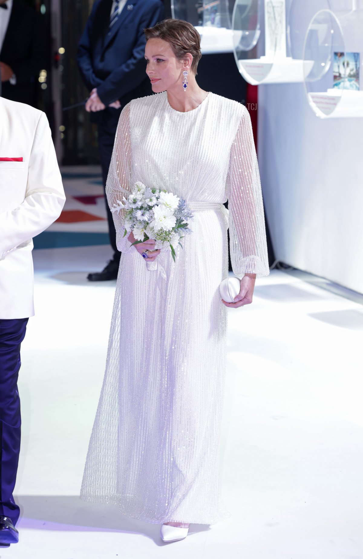 Princess Charlene of Monaco attends the Red Cross Ball on July 29, 2023 (Pascal Le Segretain/Getty Images)