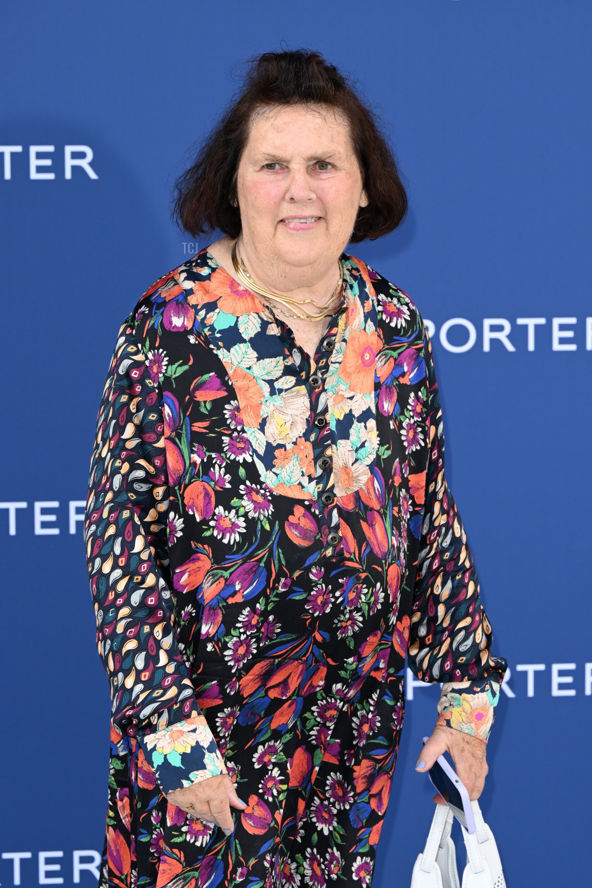 Suzy Menkes arrives at the V&A 2023 Summer Party at The V&A on June 21, 2023 in London (Jeff Spicer/Getty Images)