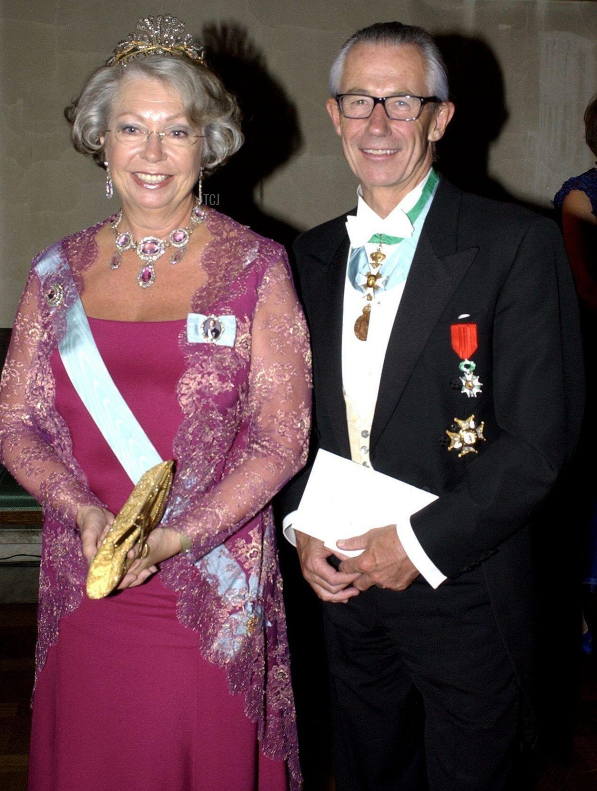 Princess Christina and Tord Magnuson attend the Nobel Prize celebrations in Stockholm on December 10, 2006 (Scanpix/TT News Agency/Alamy)