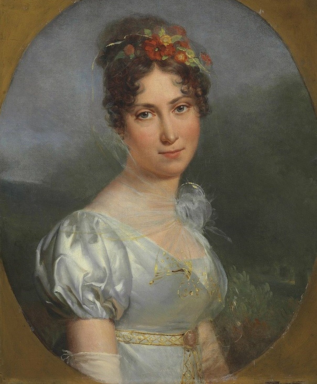 Hortense de Beauharnais, painted ca. 1808 by Robert Lefèvre (Wikimedia Commons)