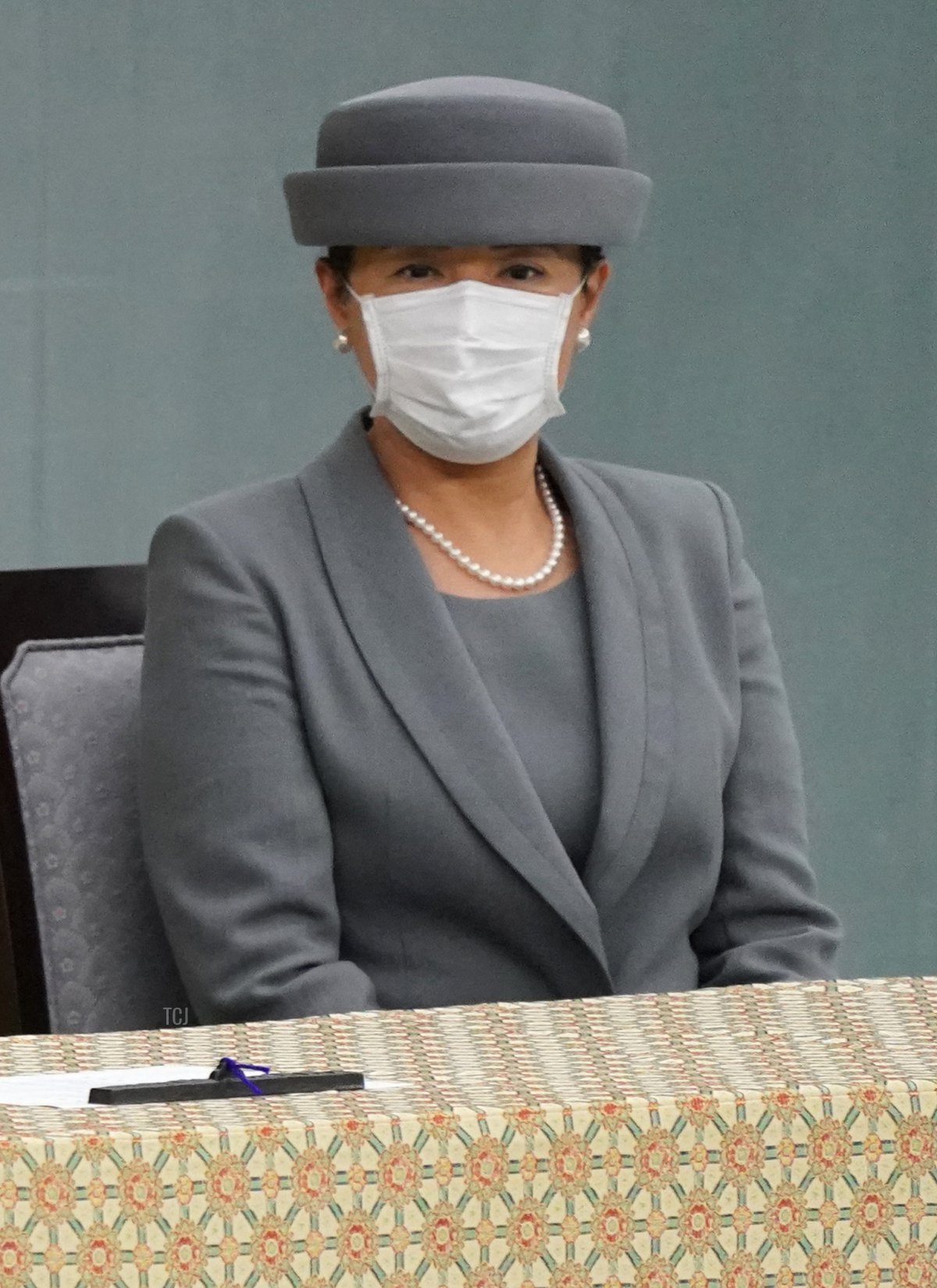 The Empress of Japan attends the National Memorial Service for War Dead on August 15, 2021 in Tokyo, Japan (TORU HANAI/POOL/AFP via Getty Images)