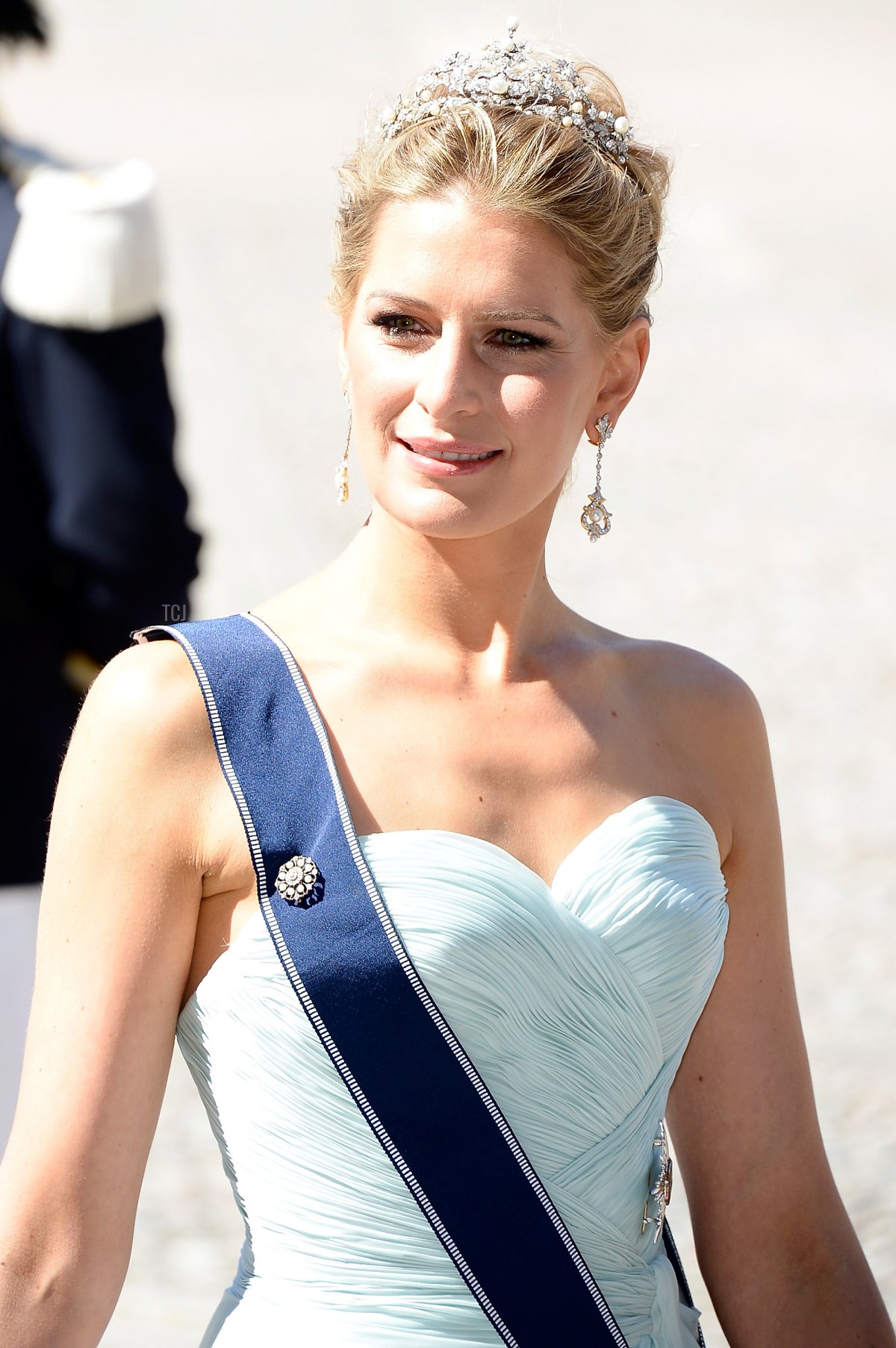 Princess Tatiana attends the wedding of Princess Madeleine of Sweden and Christopher O'Neill in Stockholm on June 8, 2013 (Pascal Le Segretain/Getty Images)