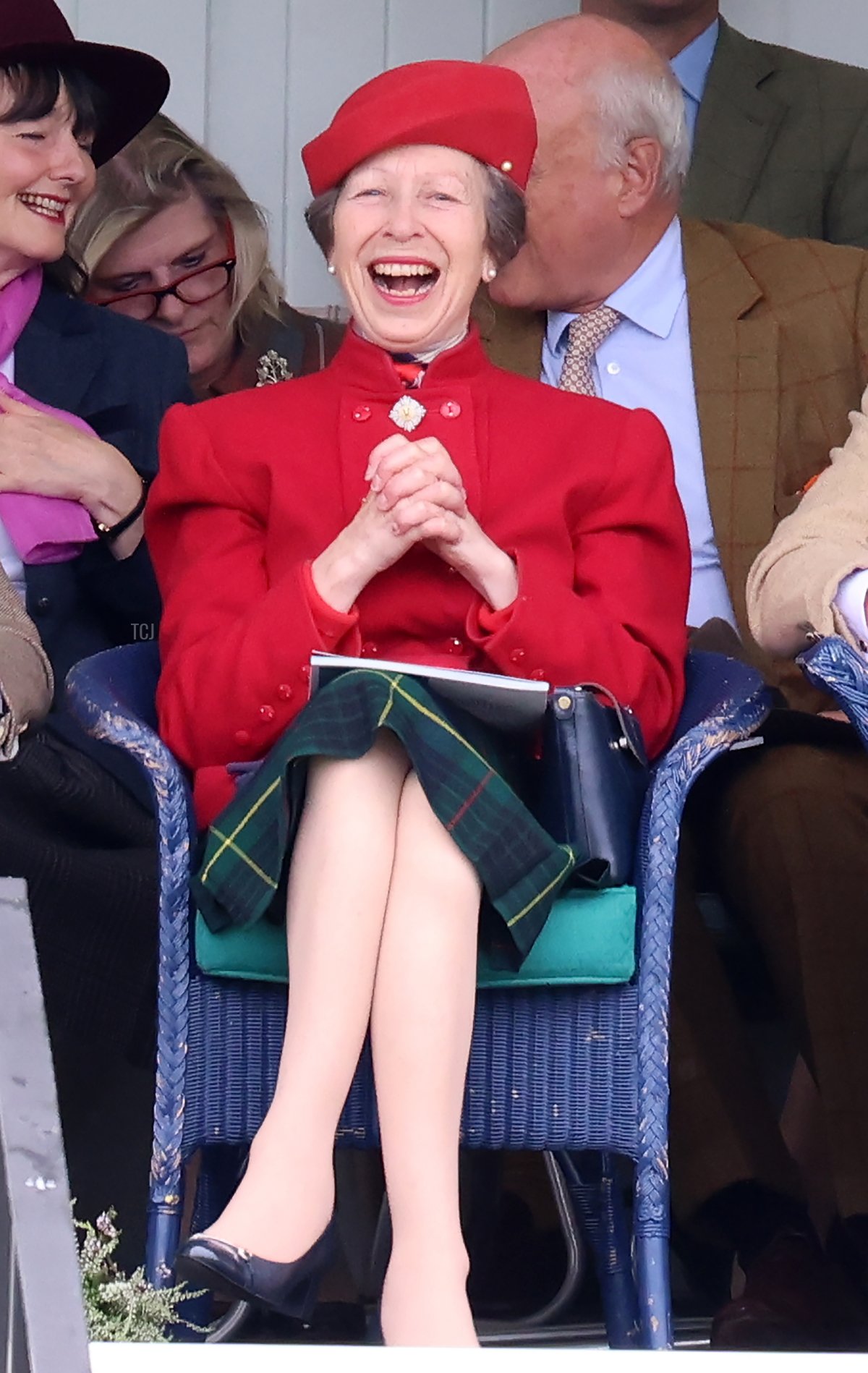 The Princess Royal attends the Braemar Gathering at the Princess Royal and Duke of Fife Memorial Park in Braemar, Scotland, on September 2, 2023 (Chris Jackson/Getty Images)