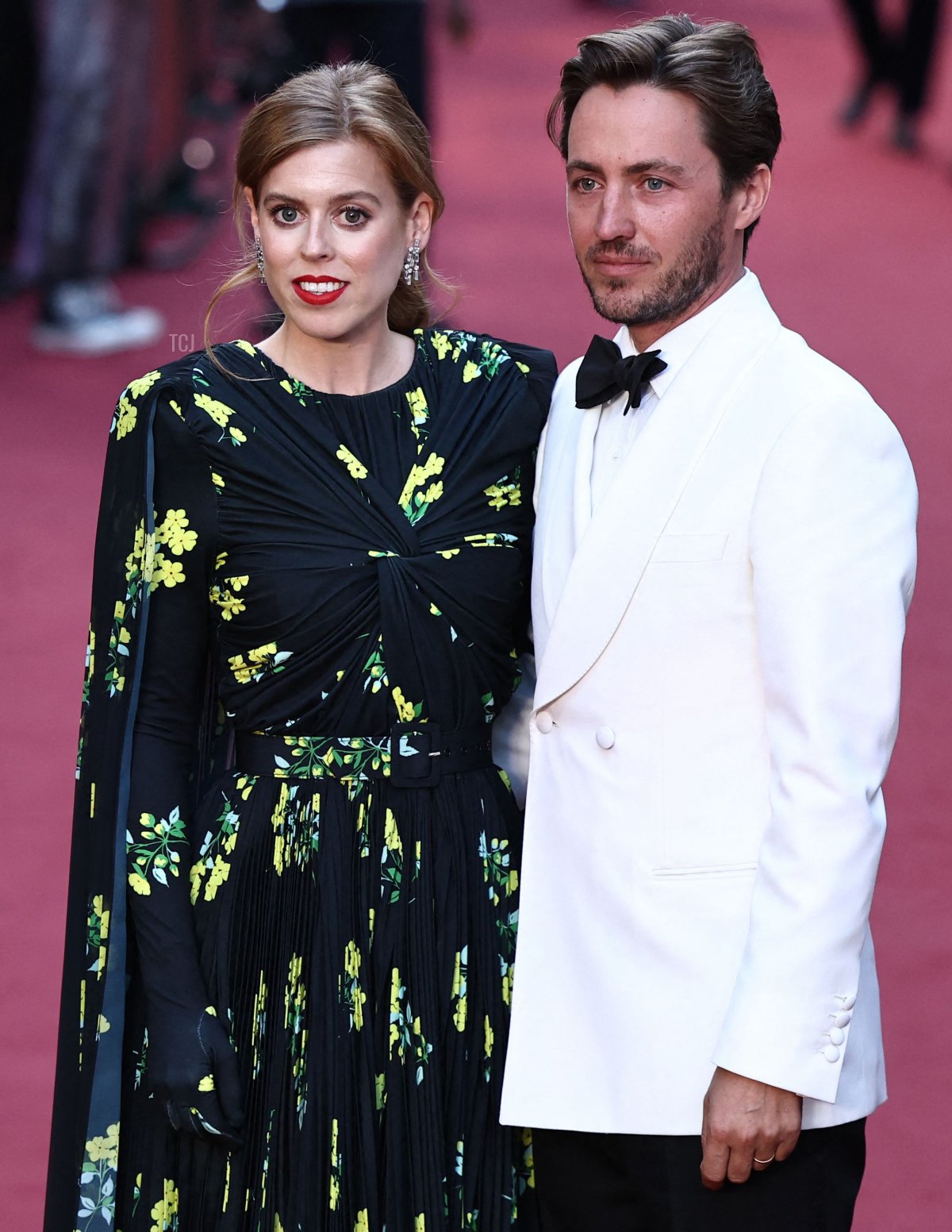 Princess Beatrice and Edoardo Mapelli Mozzi attend the "Vogue World: London" event at the Theatre Royal Drury Lane on September 14, 2023 (HENRY NICHOLLS/AFP via Getty Images)