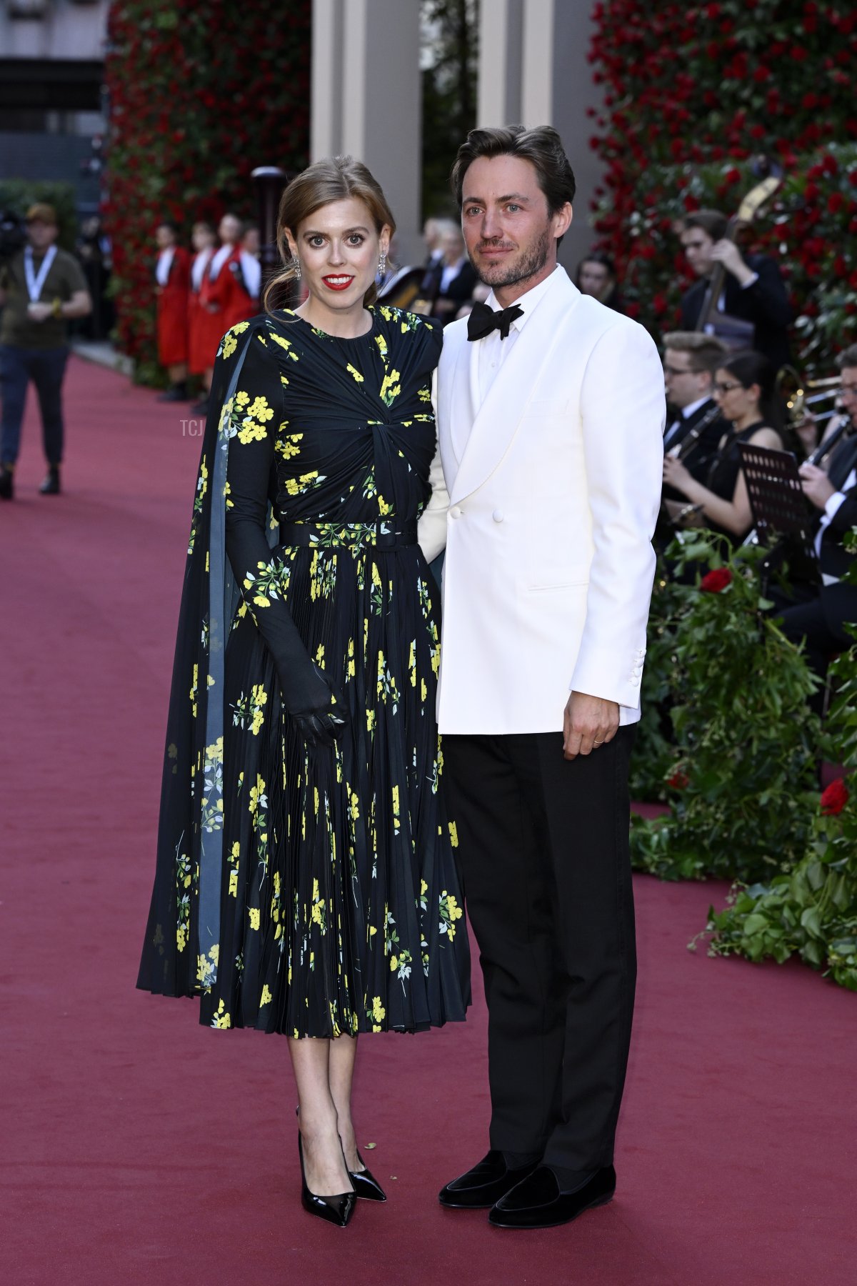Princess Beatrice and Edoardo Mapelli Mozzi attend the "Vogue World: London" event at the Theatre Royal Drury Lane on September 14, 2023 (Gareth Cattermole/Getty Images)
