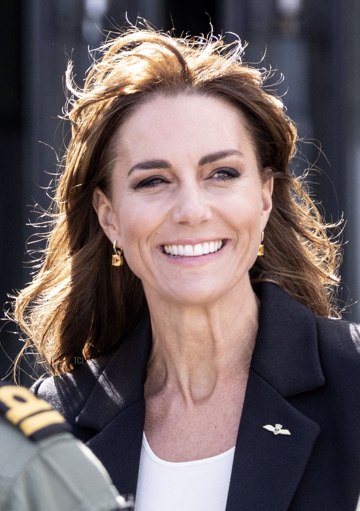 The Princess of Wales visits Royal Naval Air Station Yeovilton on September 18, 2023 (Richard Pohle - WPA Pool/Getty Images)