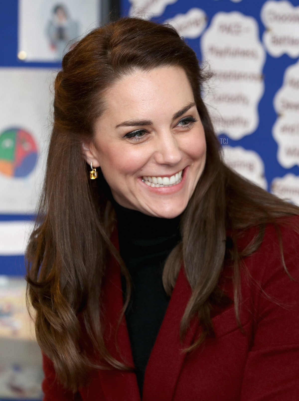 The Duchess of Cambridge visits Caerphilly Family Intervention Team in Wales on February 22, 2017 (Chris Jackson - WPA Pool/Getty Images)