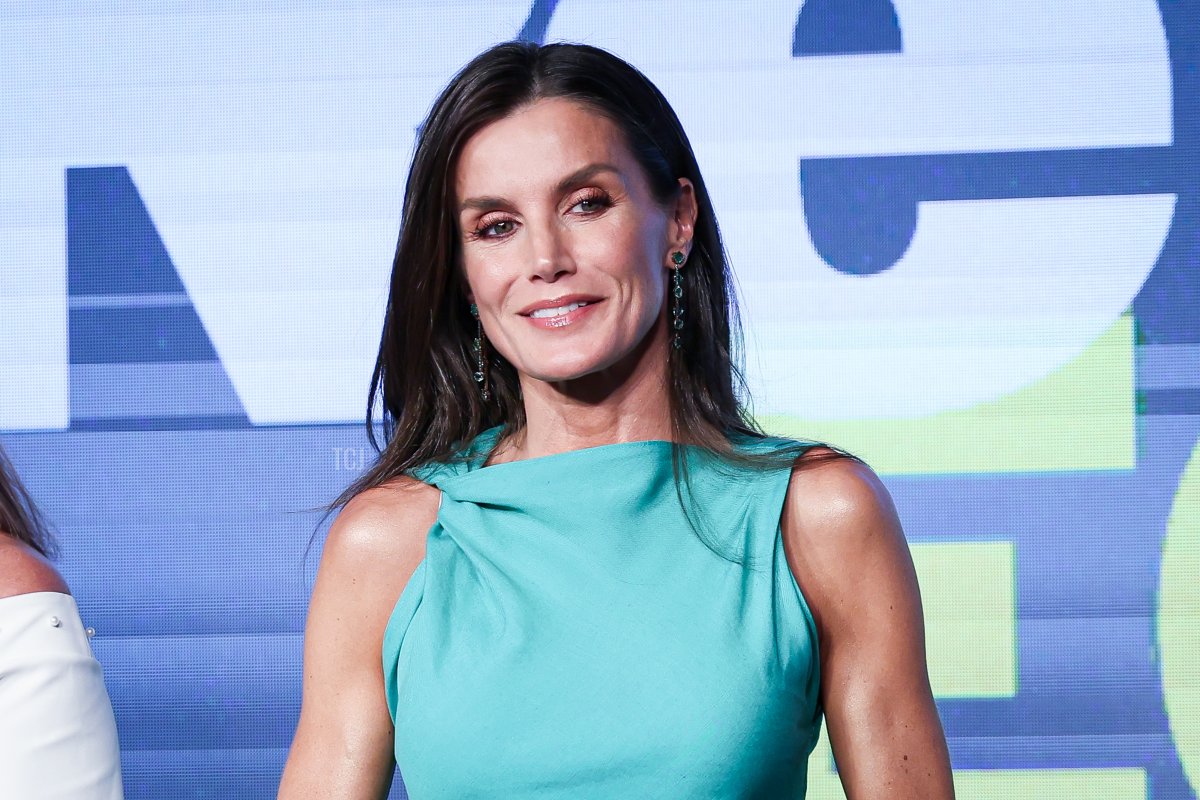 Queen Letizia of Spain attends the Retina Eco Awards in Madrid on September 25, 2023 (Pablo Cuadra/Getty Images)