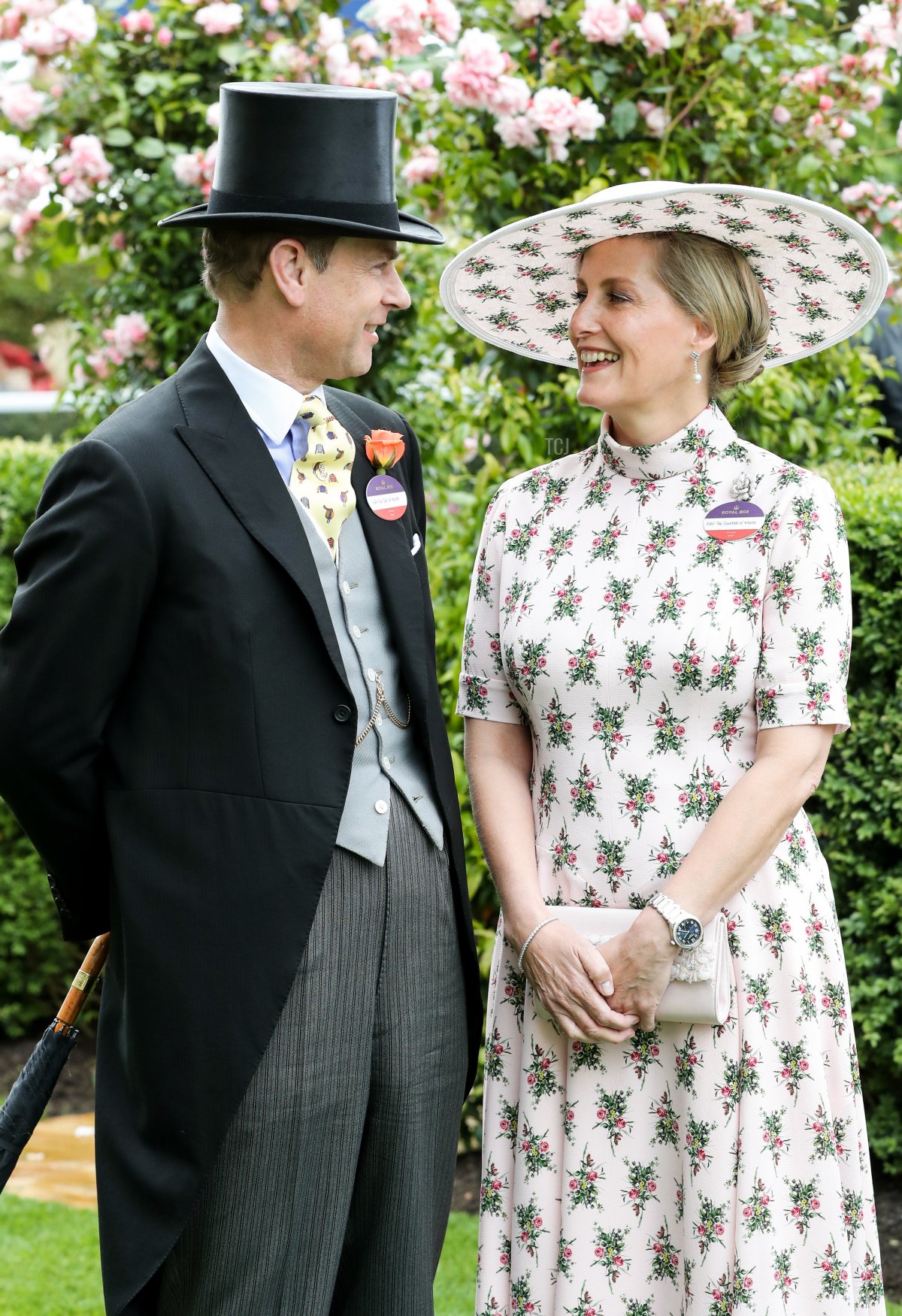 The Earl and Countess of Wessex pose for an official portrait to mark their forthcoming twentieth wedding anniversary in Ascot, June 18, 2019 (Chris Jackson/Getty Images)