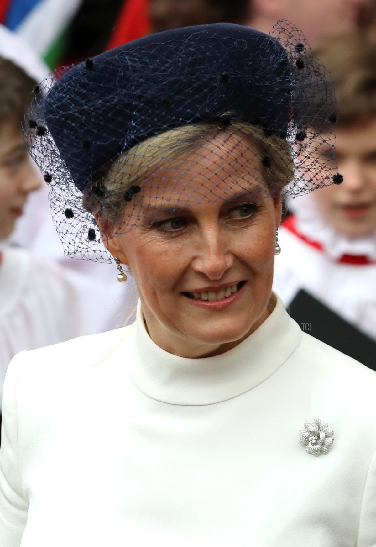 The Countess of Wessex attends the Commonwealth Day service at Westminster Abbey in London on March 9, 2020 (Chris Jackson/Getty Images)
