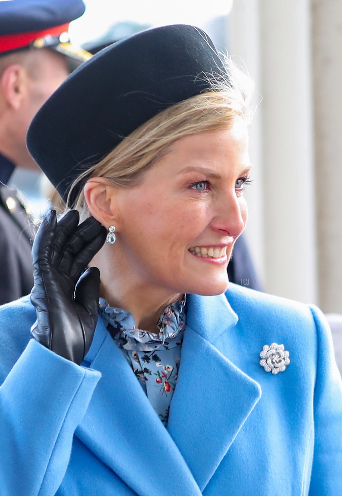 The Countess of Wessex appears as the reviewing officer at the Sovereign's Parade at Sandhurst on December 13, 2019 (Chris Jackson/Getty Images)
