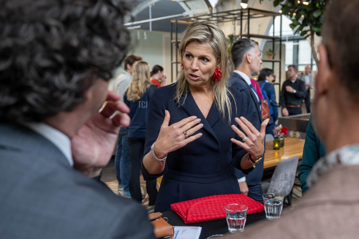 Queen Maxima of the Netherlands attends the UNLimited Festival of the Association of Universities of the Netherlands on September 28, 2023 (JONAS ROOSENS/ANP/AFP via Getty Images)