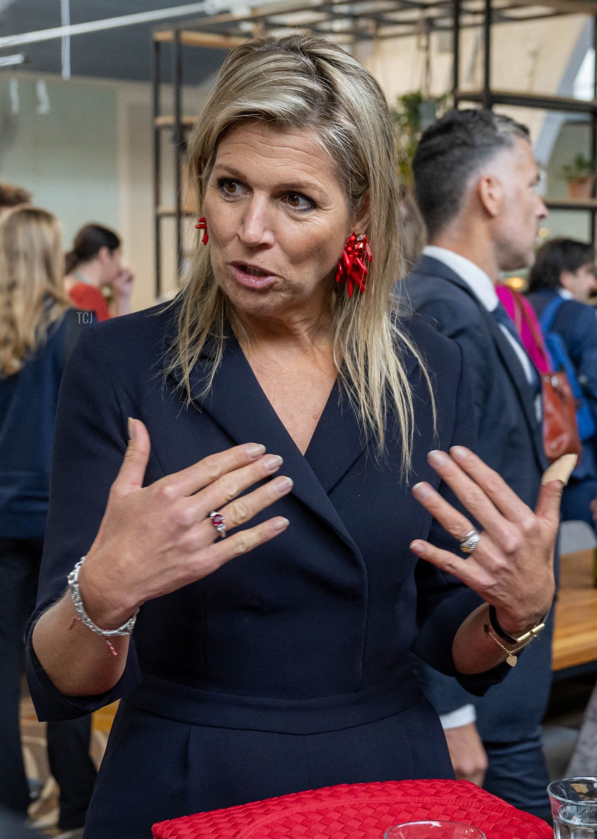 Queen Maxima of the Netherlands attends the UNLimited Festival of the Association of Universities of the Netherlands on September 28, 2023 (JONAS ROOSENS/ANP/AFP via Getty Images)