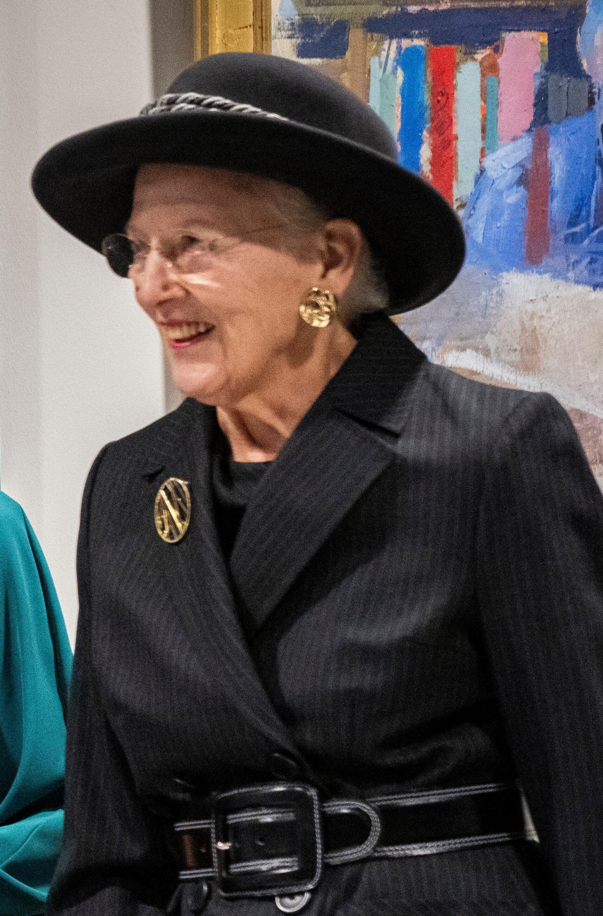 The Queen of Denmark visits the University of Copenhagen during the Spanish state visit to Denmark, November 7, 2023 (Ida Marie Odgaard/Ritzau Scanpix/Alamy)