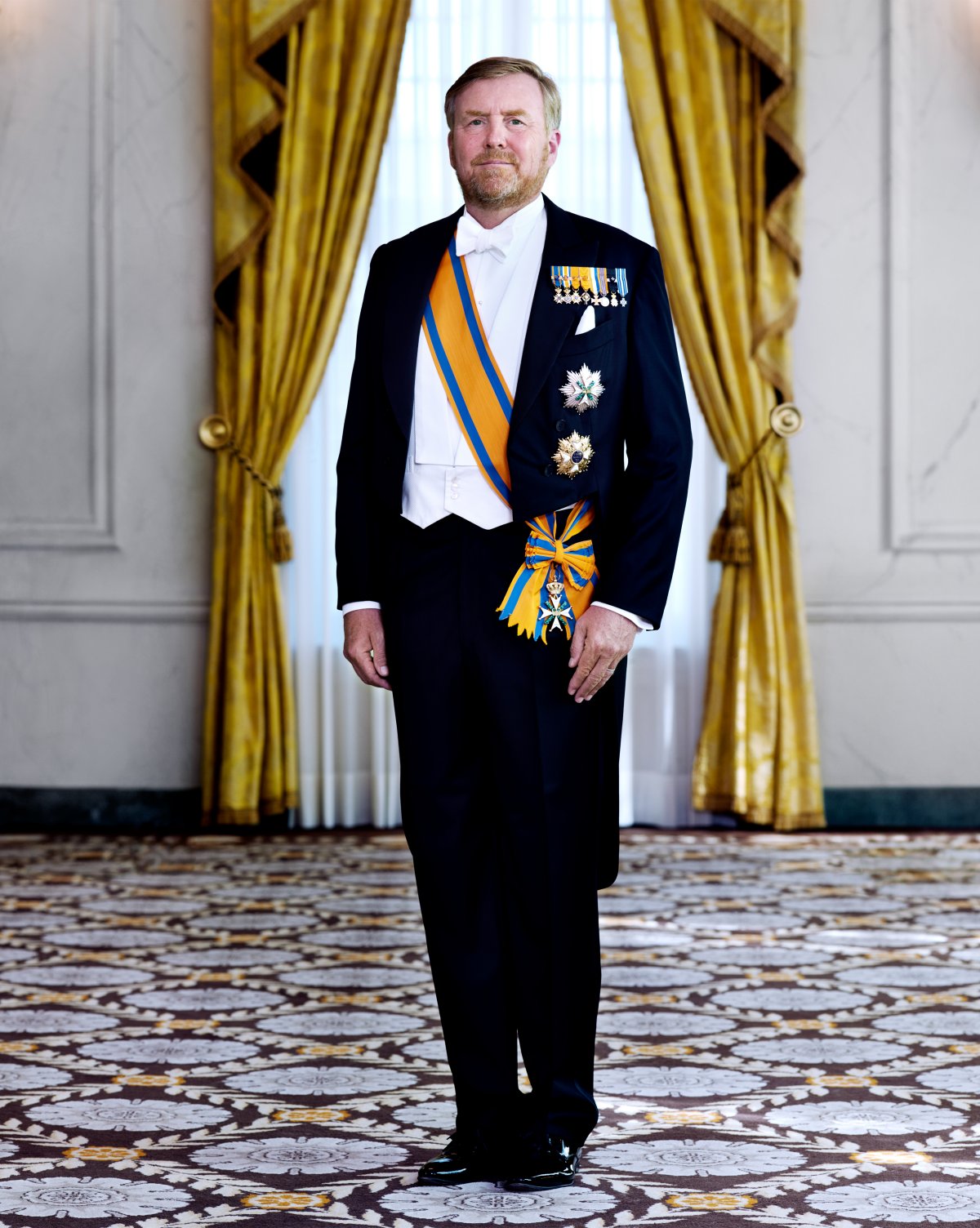 State portrait of the King of the Netherlands, September 2023 (RVD/Anton Corbijn)